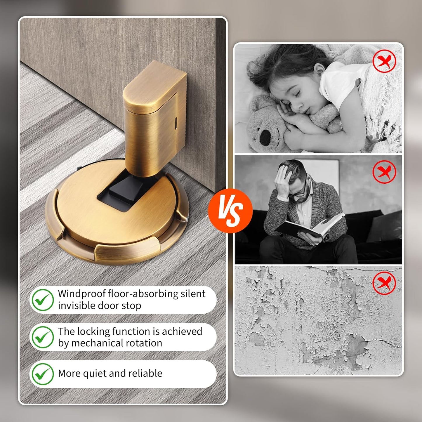 Auraluxe™ – Magnetic Door Stopper (50% OFF)