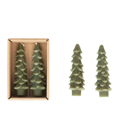 LumiLuxe Flameless Christmas Tree Candles