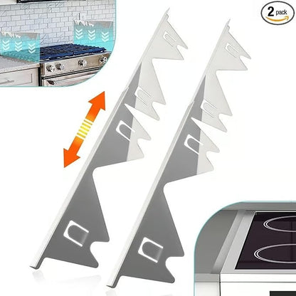 GapGuard Pro — Adjustable Stainless Steel Stove Gap Cover