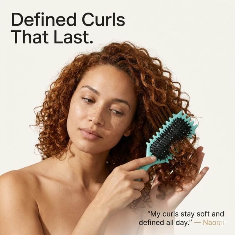 Last Day Sale | CurlSculpt™ Curl Defining Brush