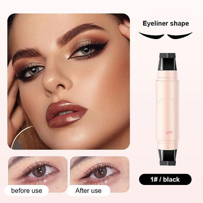 LashLine™ | Dual-Head Wing Stamp Eyeliner — 50% OFF