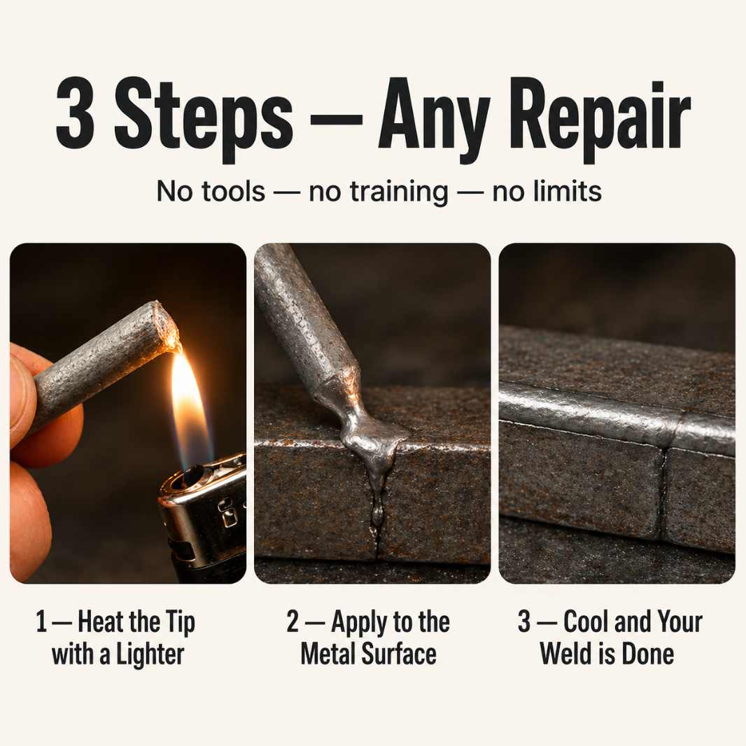 FusionRod™ – Weld Like a Pro in Seconds