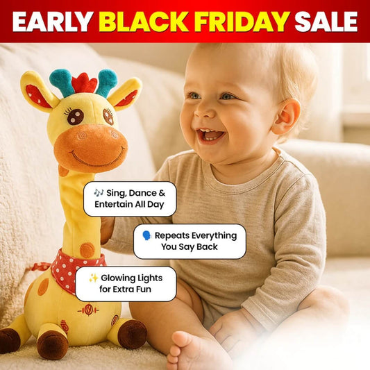 GroovaGiraffe™ — The Dancing, Talking, Musical Plush That Sparks Joy