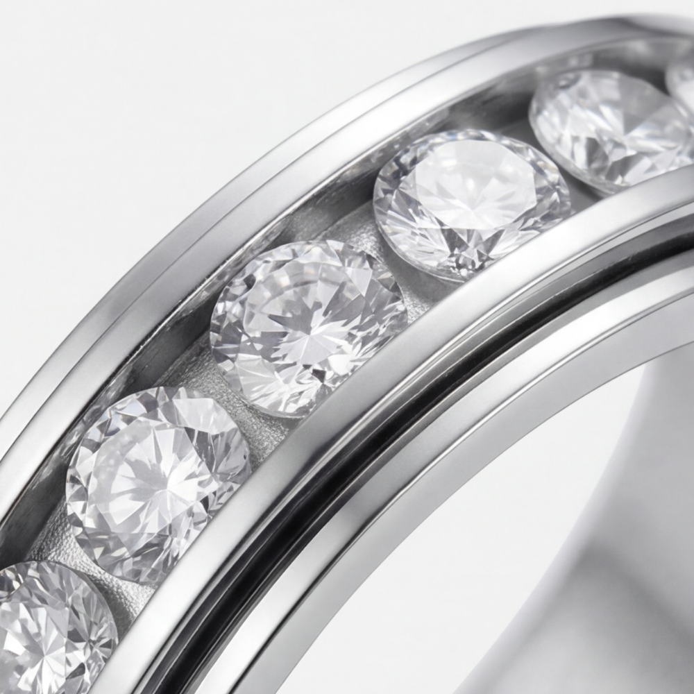 Calmara™ Rotating Zirconia Spinner Ring