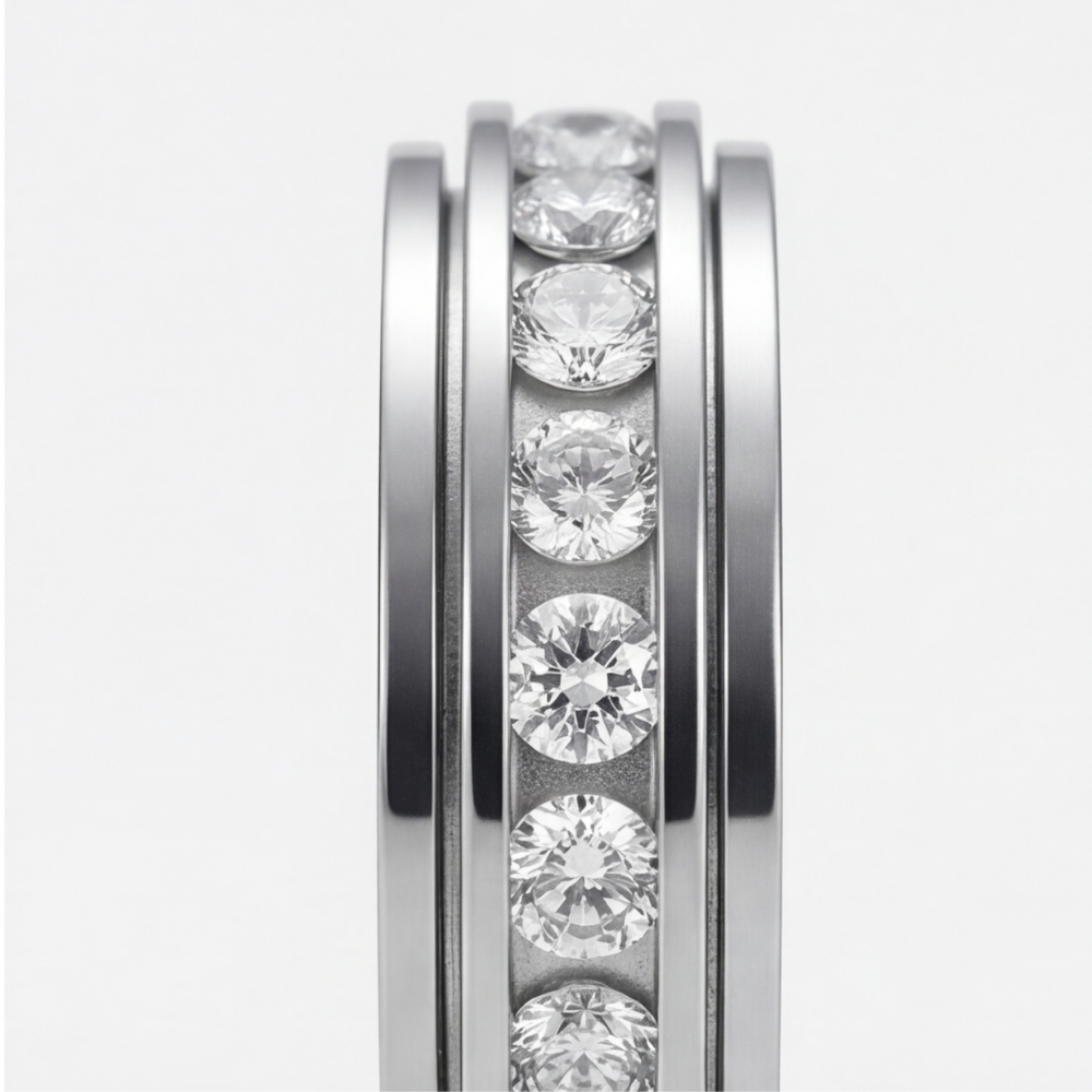 Calmara™ Rotating Zirconia Spinner Ring
