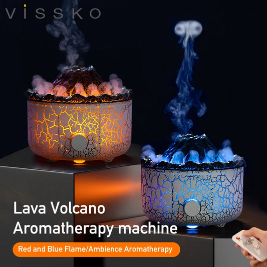 The Volcano Flame Humidifier