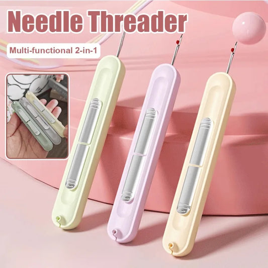 Stitch & Save™ - 2-in-1 Needle Threader (Buy 1 Get 1 Free)