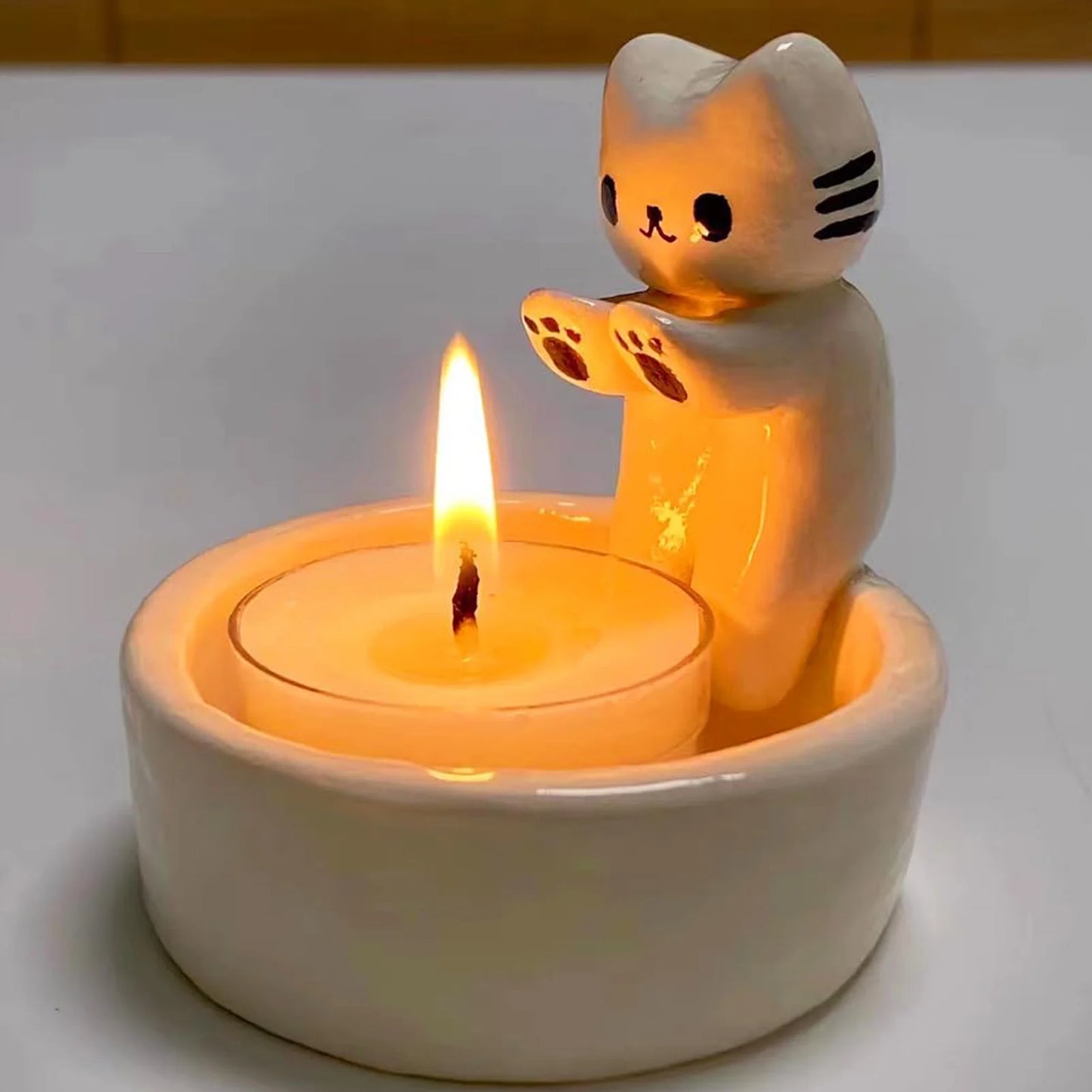 KittenGlow Candle Holder | 1+1 Today Only