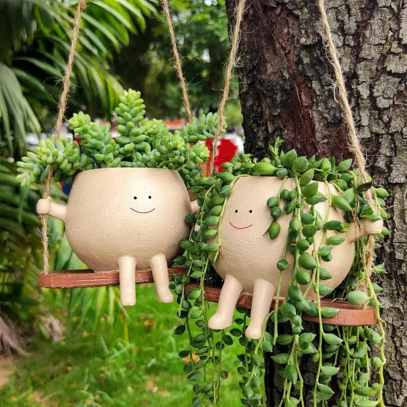 Swinging Plant Pot