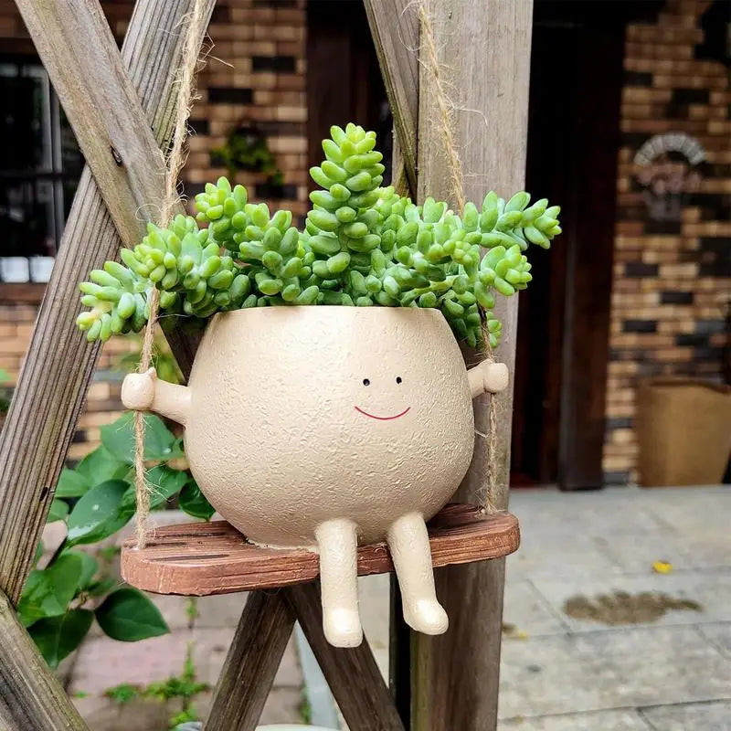 Swinging Plant Pot