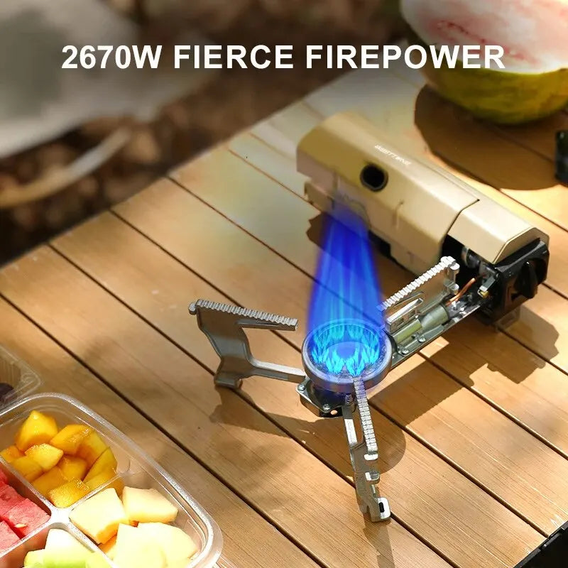 Compact and Powerful Camping Stove