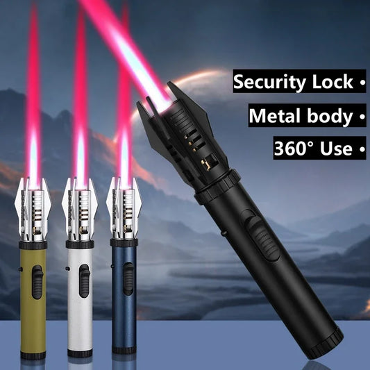 360° Windproof Lightsaber Butane Lighter