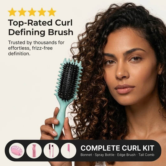 CurlBliss™ Curl Defining Brush | Frizz-Free Curls in Minutes