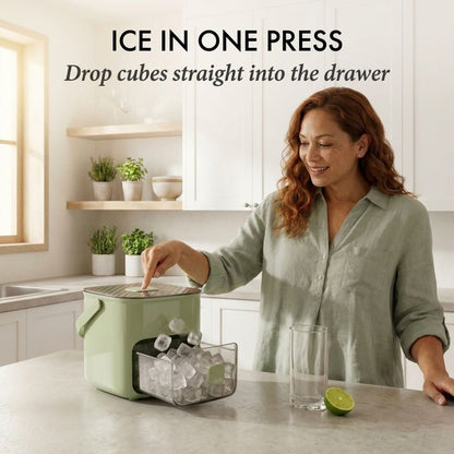 IcePress™ | One-Touch Ice Cube Tray with Storage Bin — 50% OFF