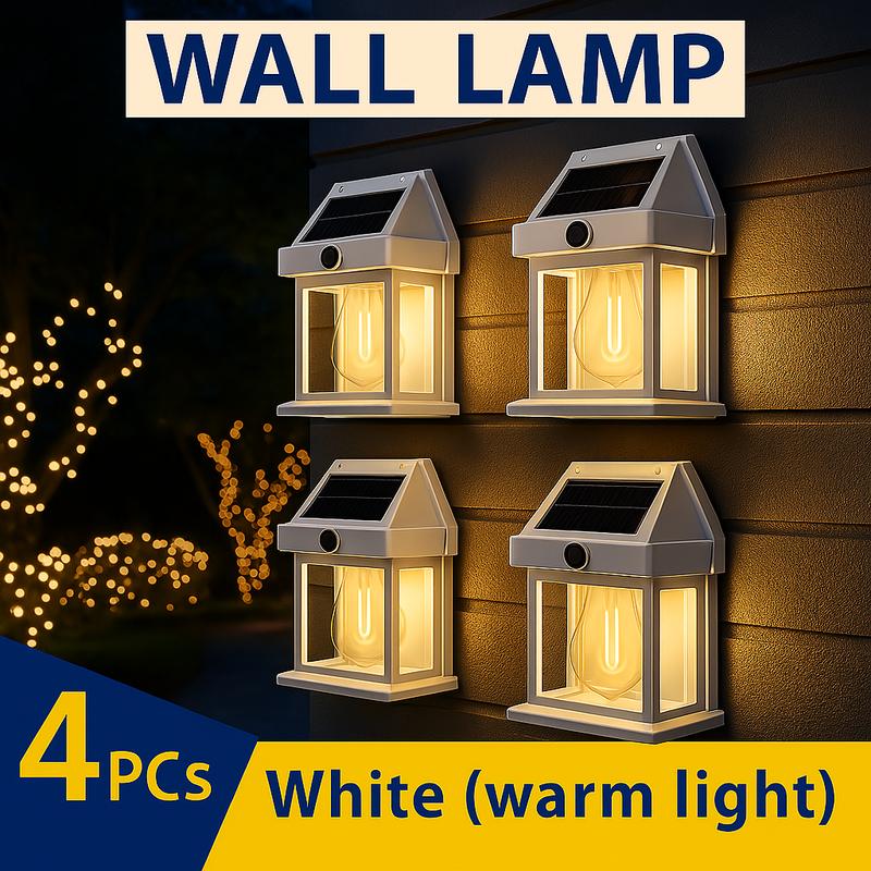 LumaVeil™ Solar Wall Lantern – 50% OFF | Motion Sensor & Auto Night Light