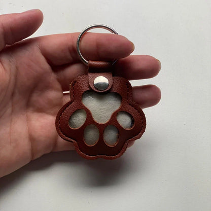 PawKeep™ | Leather Pet Memory Keychain — 50% OFF