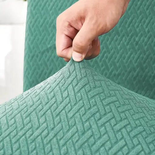 LuxeWeave™ Premium Stretch Jacquard Chair Covers (50% Off)