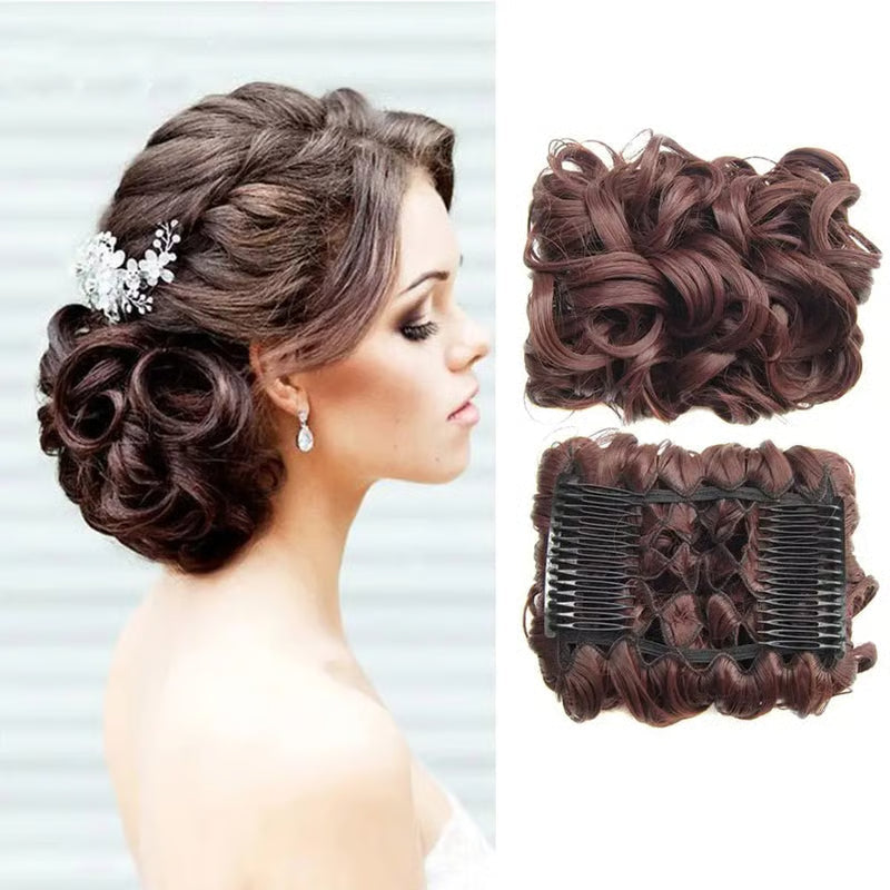 BunDrop™ | Instant Clip-In Messy Bun — 50% OFF