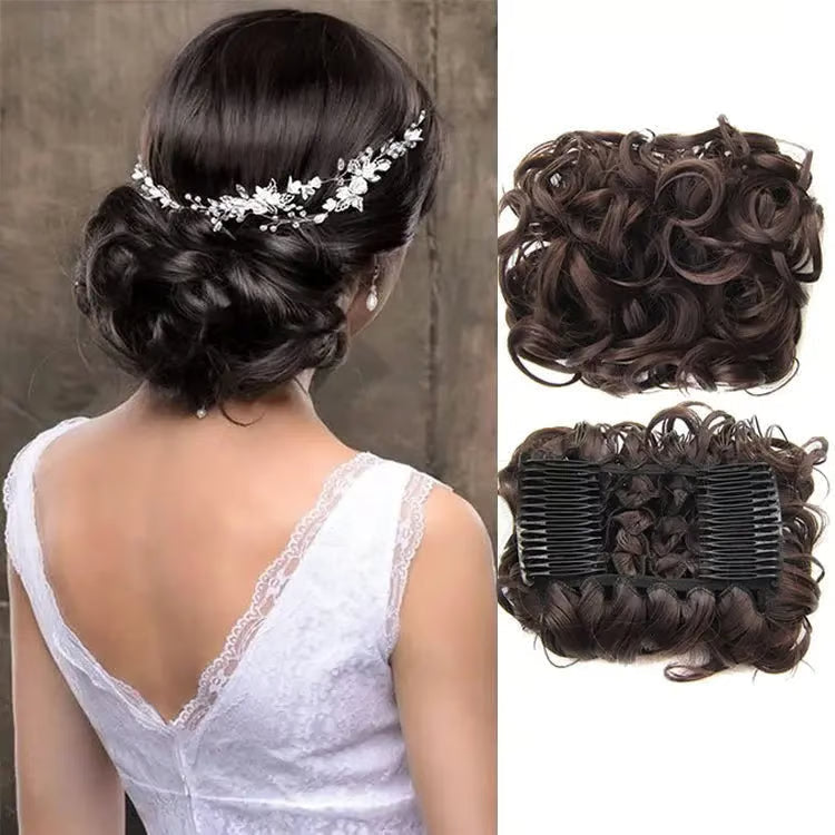 BunDrop™ | Instant Clip-In Messy Bun — 50% OFF