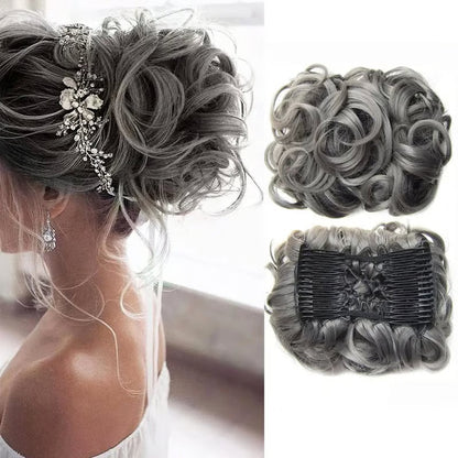 BunDrop™ | Instant Clip-In Messy Bun — 50% OFF