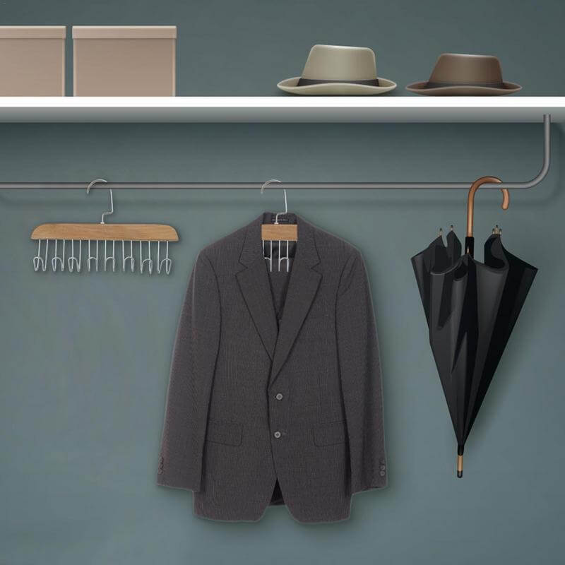 2+2 Free | HookedUp™ Multi-Function Coat Rack