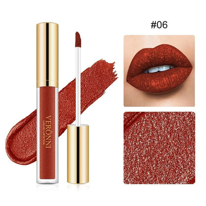 Glinté™ Diamond Liquid Lipstick — 16-Hour Shine & Comfort