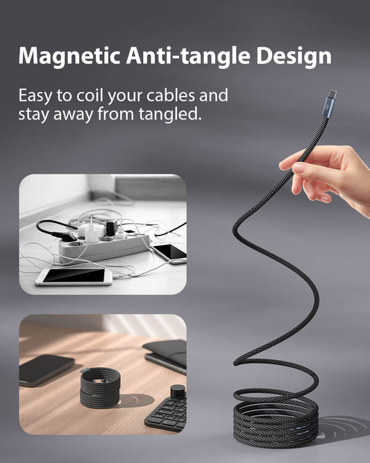 1+1 FREE | CableSnap™ – Fast Charging & Smart Cable Management