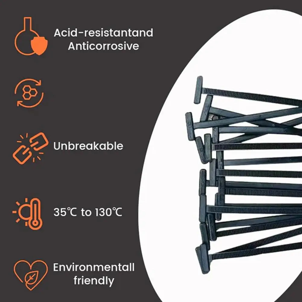 LockStrap™ – Heavy-Duty Self-Locking Cable Ties
