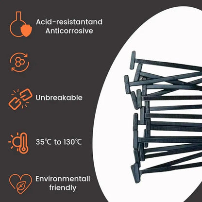 LockStrap™ – Heavy-Duty Self-Locking Cable Ties