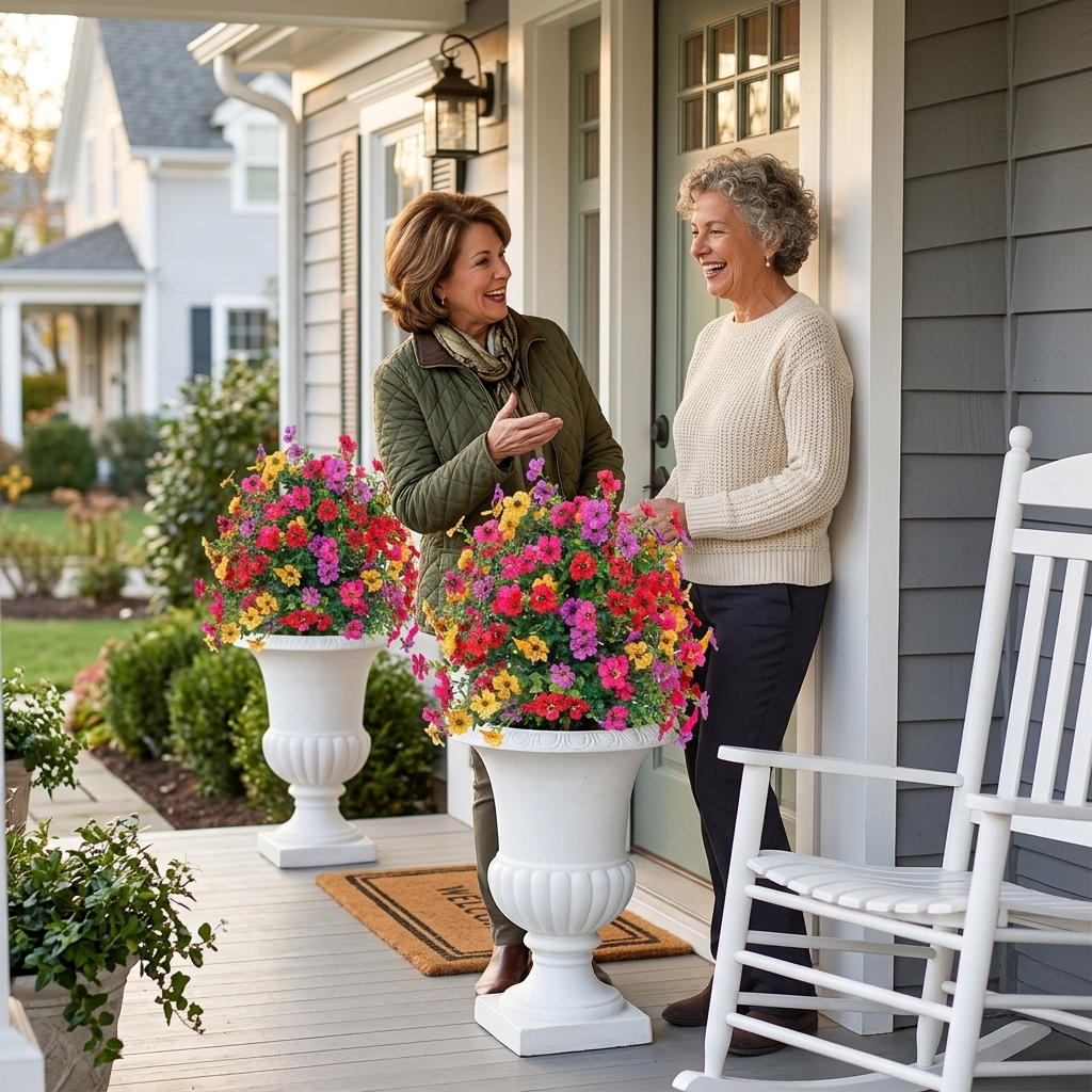 Floreva™ Outdoor Flower Topiary — 50% OFF Today