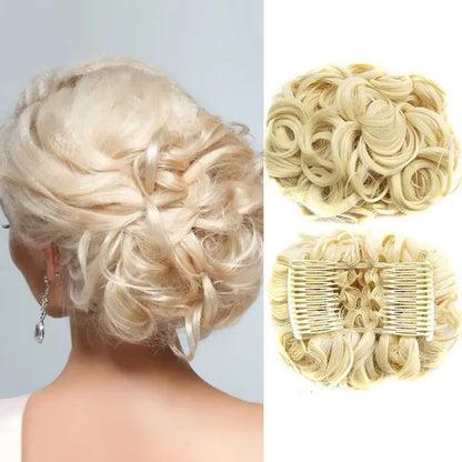 BunDrop™ | Instant Clip-In Messy Bun — 50% OFF