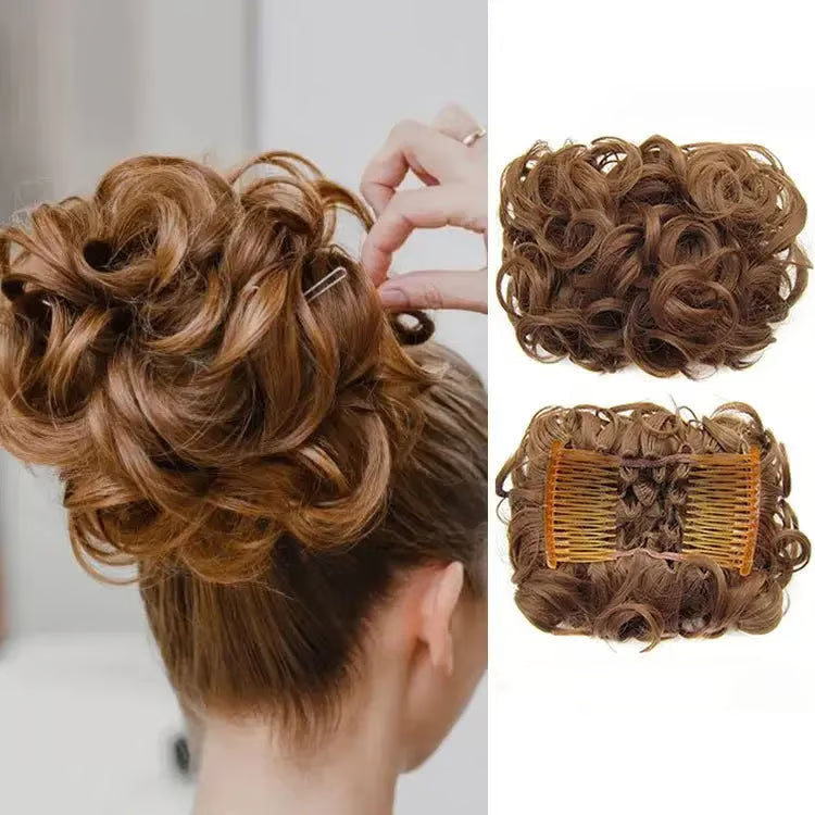 BunDrop™ | Instant Clip-In Messy Bun — 50% OFF