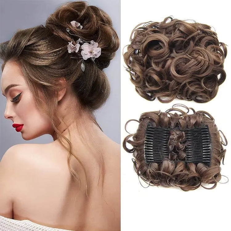 BunDrop™ | Instant Clip-In Messy Bun — 50% OFF