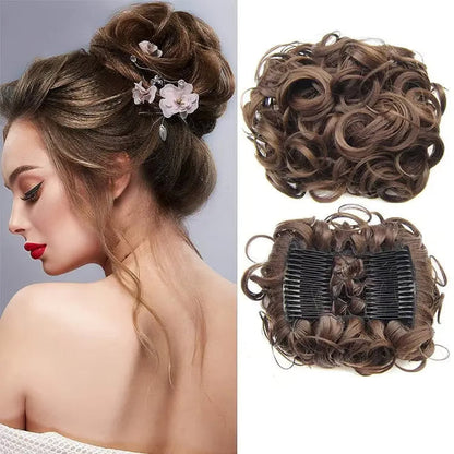 BunDrop™ | Instant Clip-In Messy Bun — 50% OFF