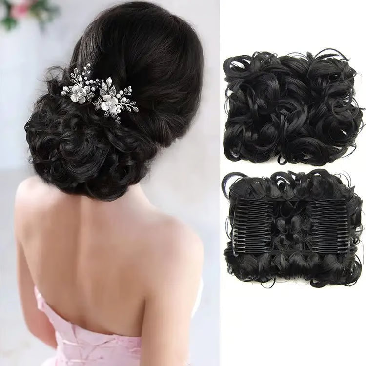 BunDrop™ | Instant Clip-In Messy Bun — 50% OFF