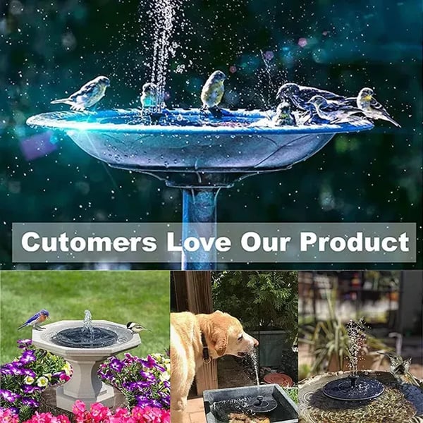 SolarSplash™ | Solar Floating Fountain