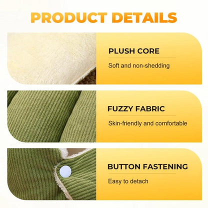 PurrHaven™ – Plush Pet Cave Bed (50% OFF)