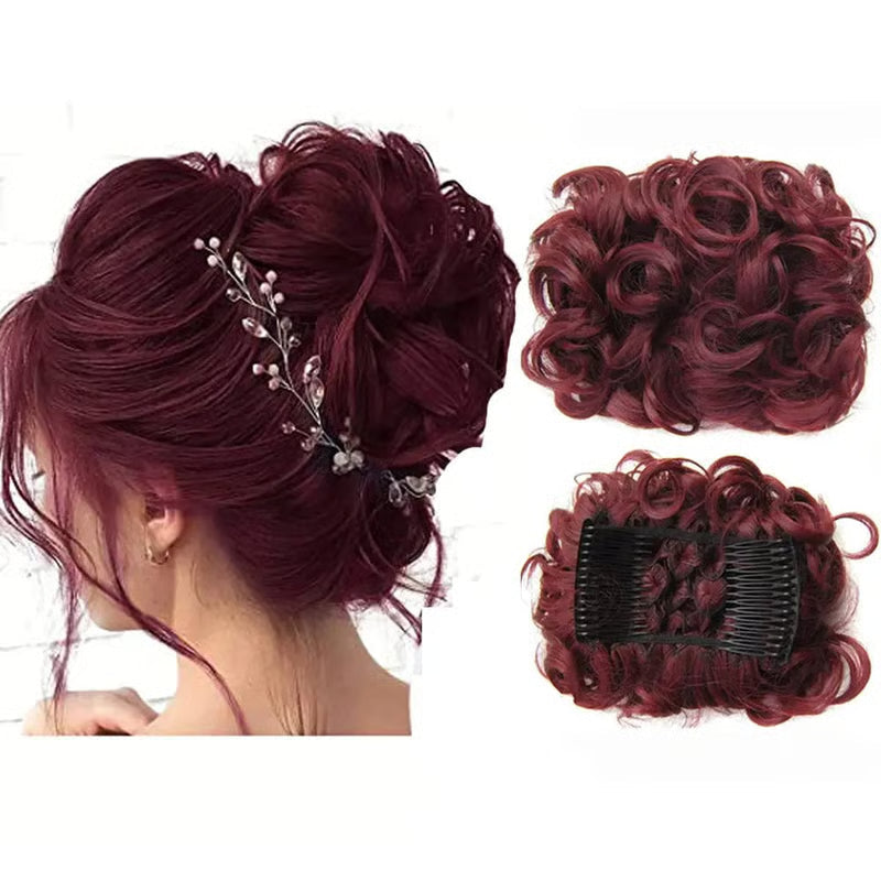 BunDrop™ | Instant Clip-In Messy Bun — 50% OFF